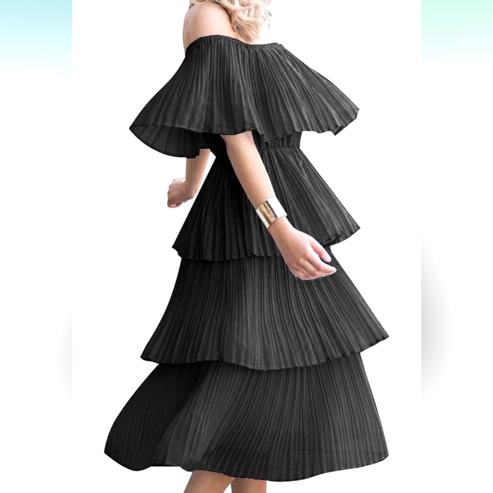 Black Wedding Guest Dress